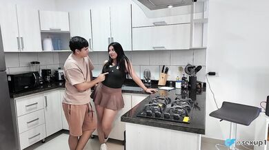 I secretly stalk my girlfriends curvy friend until she makes me worship her ass
