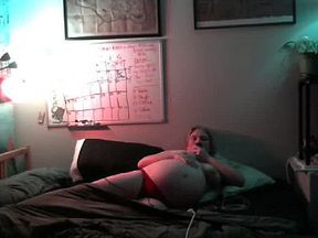 Trying To Pop A Belly Button