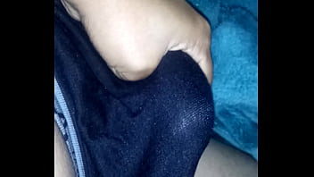 Mojadita mi verga cuando me excito