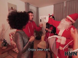 HUNT4K. Bad Santa Sex