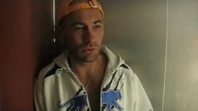 Sucking and fucked by striaght in elevator