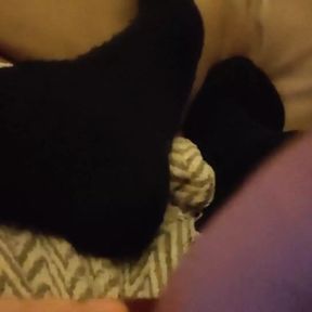 Lying on the Couch Playing with My Little Big Cock Dreaming of a Wet Pussy and a Wet Asshole