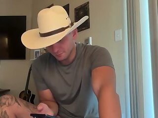 Texas Guy Showing Off His Hairy Dong