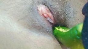 Painful anal inside asshole and pussy hole