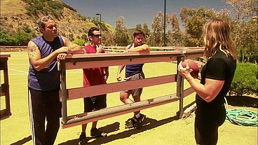 Eva Angelina Deepthroats and Fucks Grant Michaels Outdoors