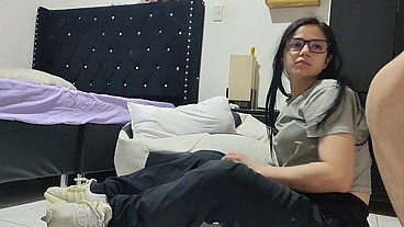 Session eating a delicious anus and fucking my step-cousin