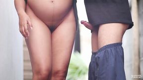 Public sex with a preggo leads to an accidental pregnancy