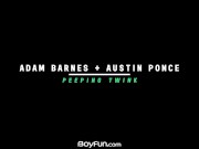 Peeping Twink Leads To Intense Gay Fucking