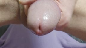 Worship of a huge penis and foreskin