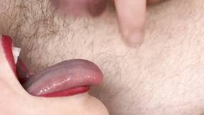 Fantastic Close Up Blowjob Session With Cumswallowing Hot Girl