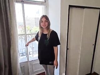 Romantic night with my wife: Cigarette, hawt underware, sex-toy and coarse sex