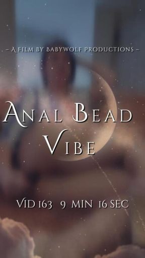 Vid163 – Anal Bead Vibe