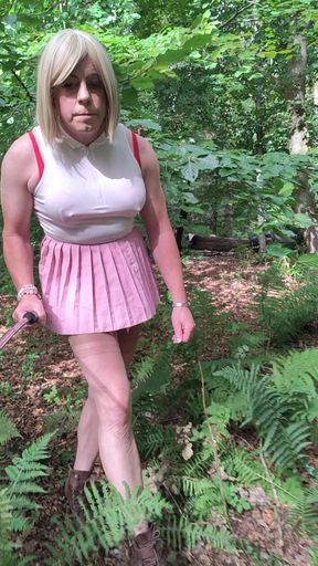 Think my skirt is a bit short