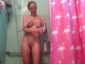Amat solo shower porn with Cherie Deville