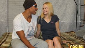 Interracial encounter with free-spirited Ann Marie