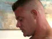 Hot Hairy Muscular Irishmen Barely Has Gag Reflex!