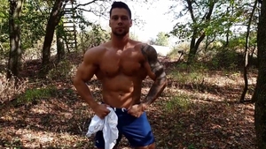 Maskurbate: Angelo Godshack jerking Angelo big cock