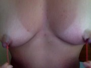 Stretch my Nipples : Snapchat: BabyCzBlue. OnlyFans: CzBlue
