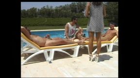 Panties Pulled Aside for Quick Alleyway Pussy Fingering (full Porn Movie)