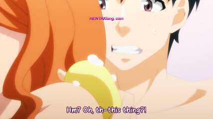 Big cock teenager washes and fucks his eager young MILF wife right on the slippery bathroom floor