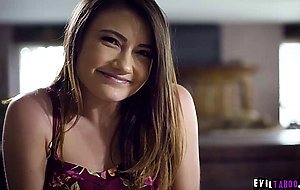 Horny Lesbian aunt manipulates teen niece