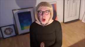 Real Cock Suckers Train Hard - Dildo Throat Workout for the Perfect Slut Mouth