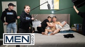 MEN - Colton Reece Finds A Bedroom To Rest & Accidentally Shoots A Porn Scene With Joey Mills