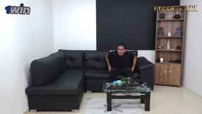 Chica de Rappi gets big cock in hard fuck