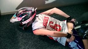 Self Bondage in Basketball Unifrom Osiris Dc Sneakers and Mx