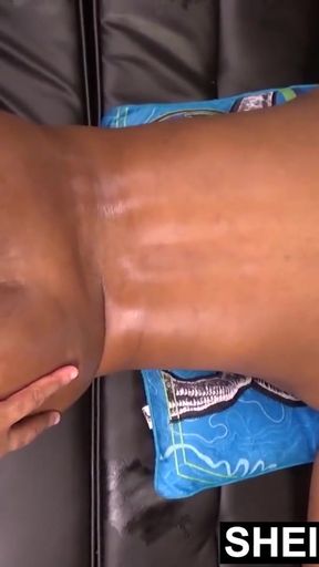 Thrilling moment from &quot;Pounded Doggystyle! Step Dad Needed Love Prone Bone Ebony Pussy Fucking Busty Geek Step Daughter&quot;