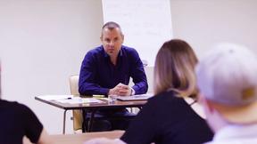 ”TUSHY Beautiful brunettes seduce teacher in ass fucking threesome”