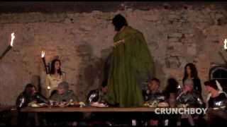 Um pênis enorme enche as amadoras Lara Stevens, Stephanie Sierra e Janet Joy com gozadas anais bem nojentas.