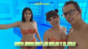 Poolside Cock Fest - Giselle Montes, Tetona, Alex Marin, Mia Marin, Yamileth Ramirez