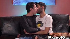 MachoIO.com - Hardcore anal slut cums while riding bareback big cock