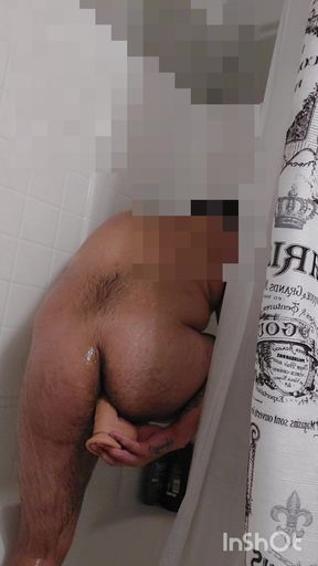 Me showering