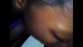 College teen deepthroats cumshot on thick cock&#x1F346; during intense training session