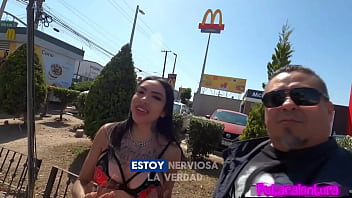 Babe uses toy during podcast and accepts taxi challenge