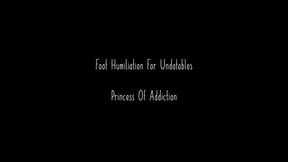 Foot Humiliation for Undatables