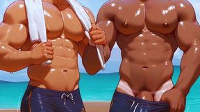 young and muscular colombian was identified by several bodybuilders after the championship.