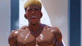 young and muscular colombian was identified by several bodybuilders after the championship.