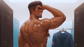 young and muscular colombian was identified by several bodybuilders after the championship.