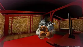 Bunny Babe Goes Wild in Steamy Roblox Fantasy Encounter