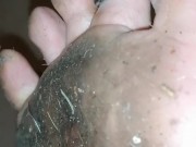 My stinky dirty womanized feet