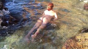 Swimming Naked in Cyprus