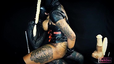 The Kinky Queen "Dark Dea" in PornSeries Bonding part.4 (Fetish/Femdom/Bondage) last episode !!!