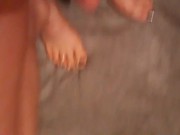 Stroking my clit for a bbc