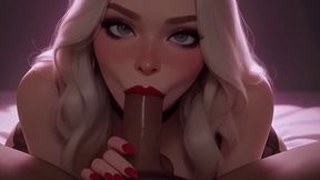 Blonde MILF Sucks BBC In The Rain, Craves Cock