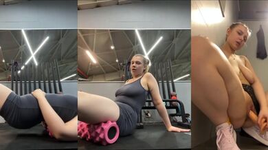 Jucielussie's squirt mastery ignites every forbidden gym fantasy