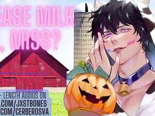 Please aid your dumb doggy, miss.. [Step-Mom milks her subby hunk toy] - NSFW Audio - Boy Groaning