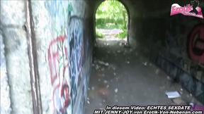 ”Chubby Tart Gets Caught Having an Outdoor Adventure in the Heat of the Moment”